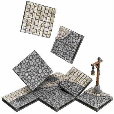 WarLock Tiles - Town & Village III - Town Square Expansion