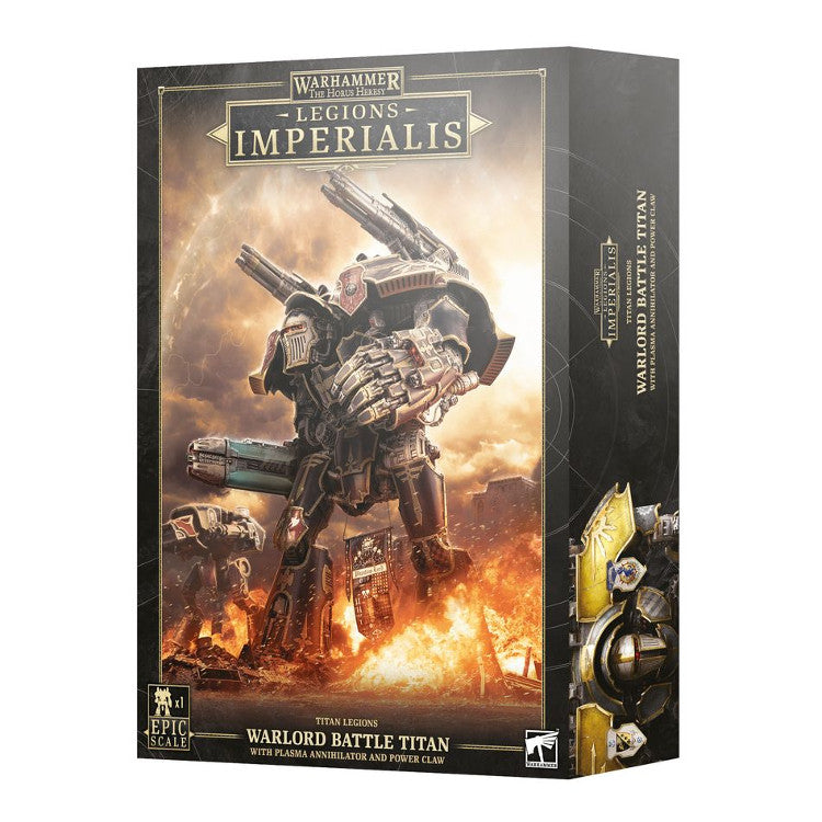 Warhammer The Horus Heresy: Legions Imperialis - Titan Legions - Warlord Battle Titan with Plasma Annihilator and Power Claw