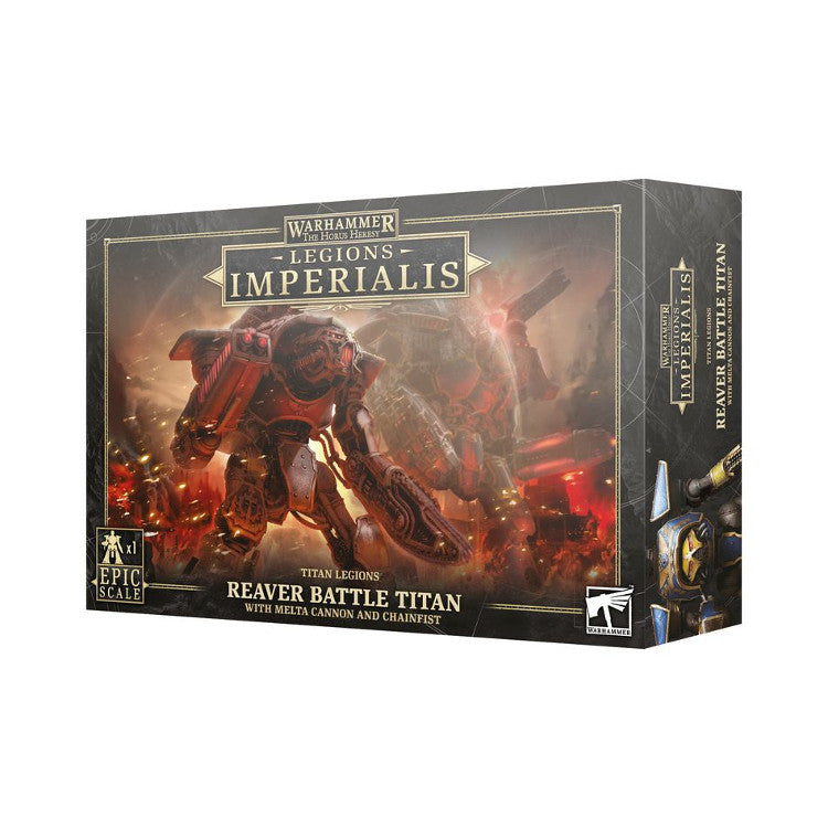 Warhammer The Horus Heresy: Legions Imperialis - Titan Legions - Reaver Battle Titan with Melta Cannon and Chainfist