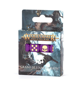 Warhammer Age of Sigmar: Grand Alliance Death - Dice (4th Edition)