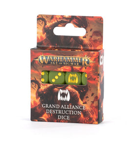 Warhammer Age of Sigmar: Grand Alliance Destruction - Dice (4th Edition)