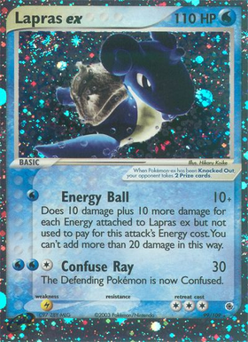 Lapras ex 99/109 - Ruby Sapphire Holofoil (HP)