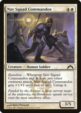 Nav Squad Commandos (GTC-022) - Gatecrash Foil
