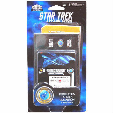 Star Trek Attack Wing: Federation Attack Squadron - Card Pack