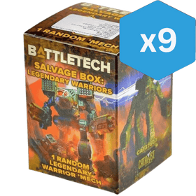 BattleTech: Salvage Box - Legendary Warriors - Display (9)