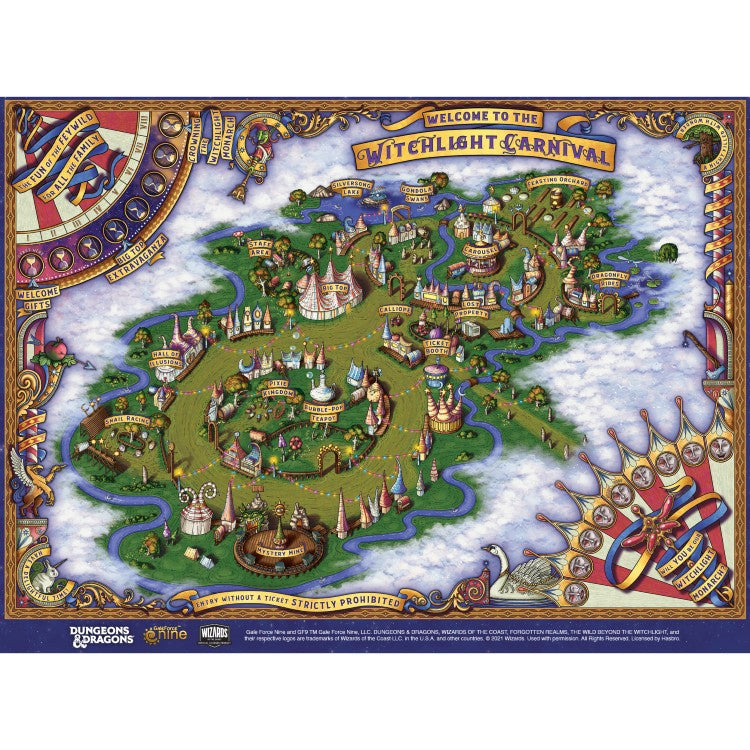 Dungeons & Dragons: The Wild Beyond the Witchlight - Map Set