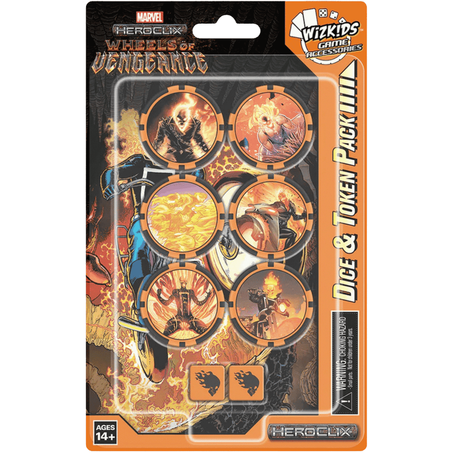 Marvel HeroClix: Wheels of Vengeance - Dice & Token Pack