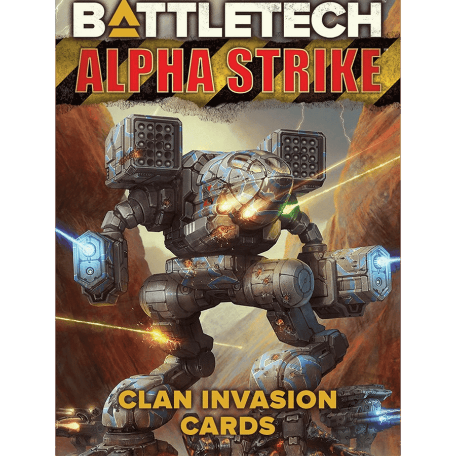 BattleTech: Alpha Strike Game Aids - Clan Invasion Cards