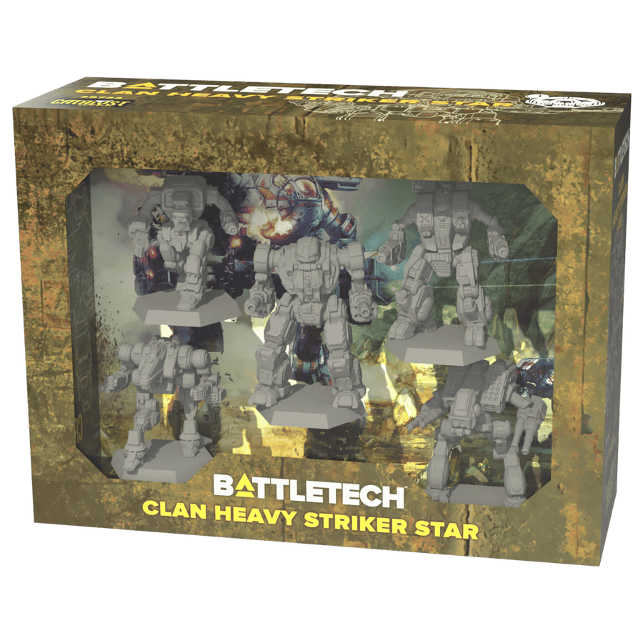 BattleTech: Miniature Force Pack - Clan Heavy Striker Star