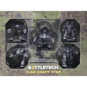 BattleTech: Clan Heavy Star - Miniature Force Pack
