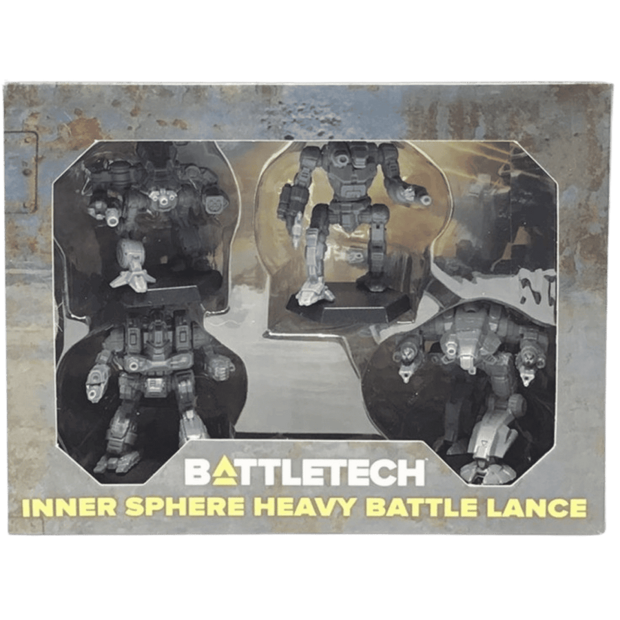 BattleTech: Inner Sphere Heavy Battle Lance - Miniature Force Pack