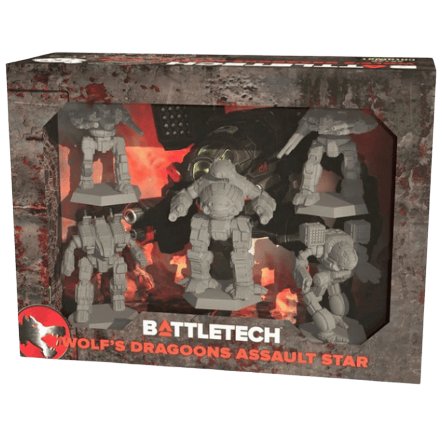 BattleTech: Wolf's Dragoons Assault Star - Miniature Force Pack