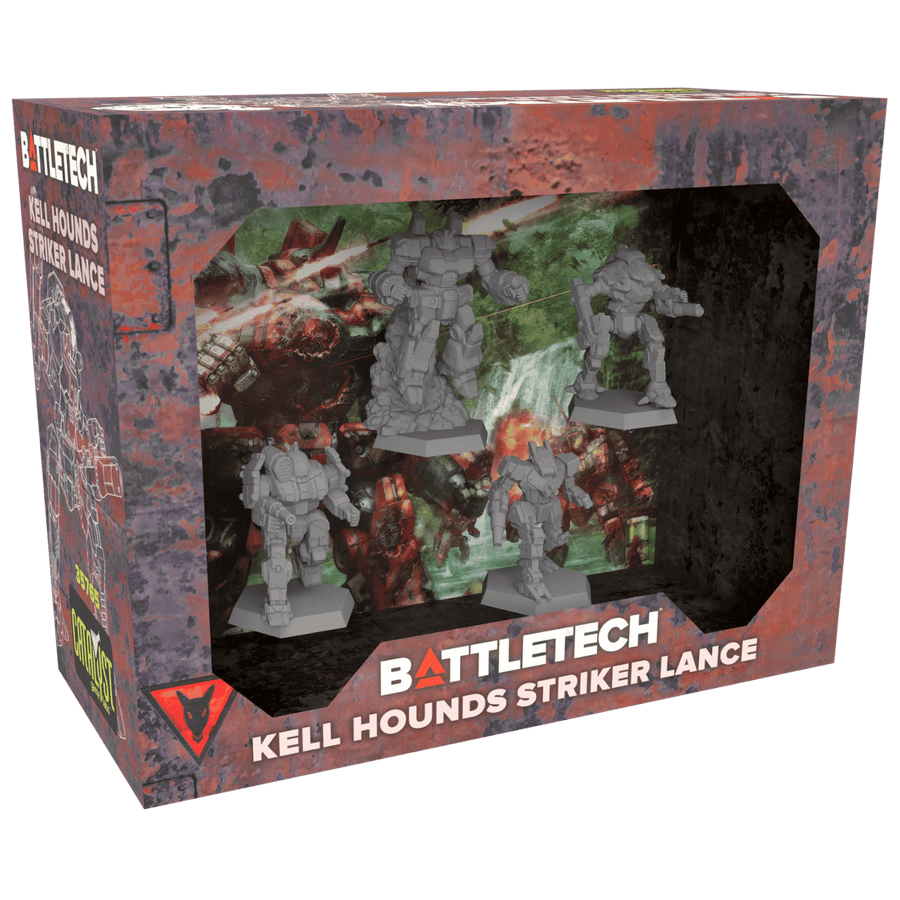 BattleTech: Kell Hounds Striker Lance - Miniatures Pack