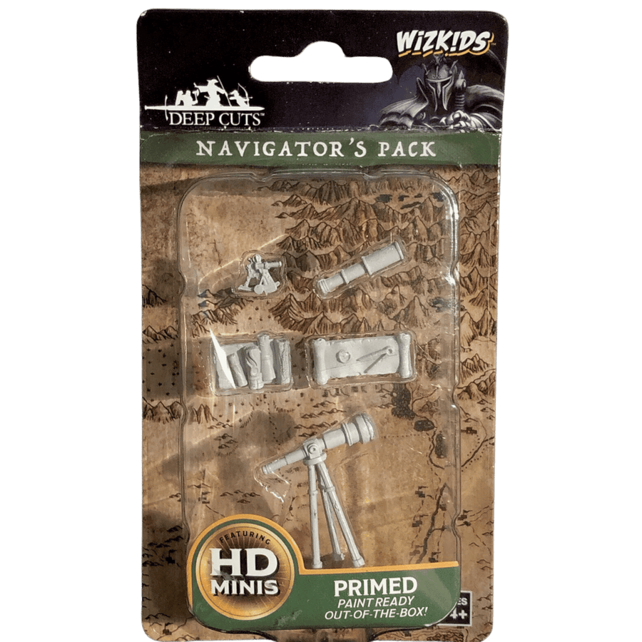Deep Cuts Unpainted Miniatures: Navigator's Pack