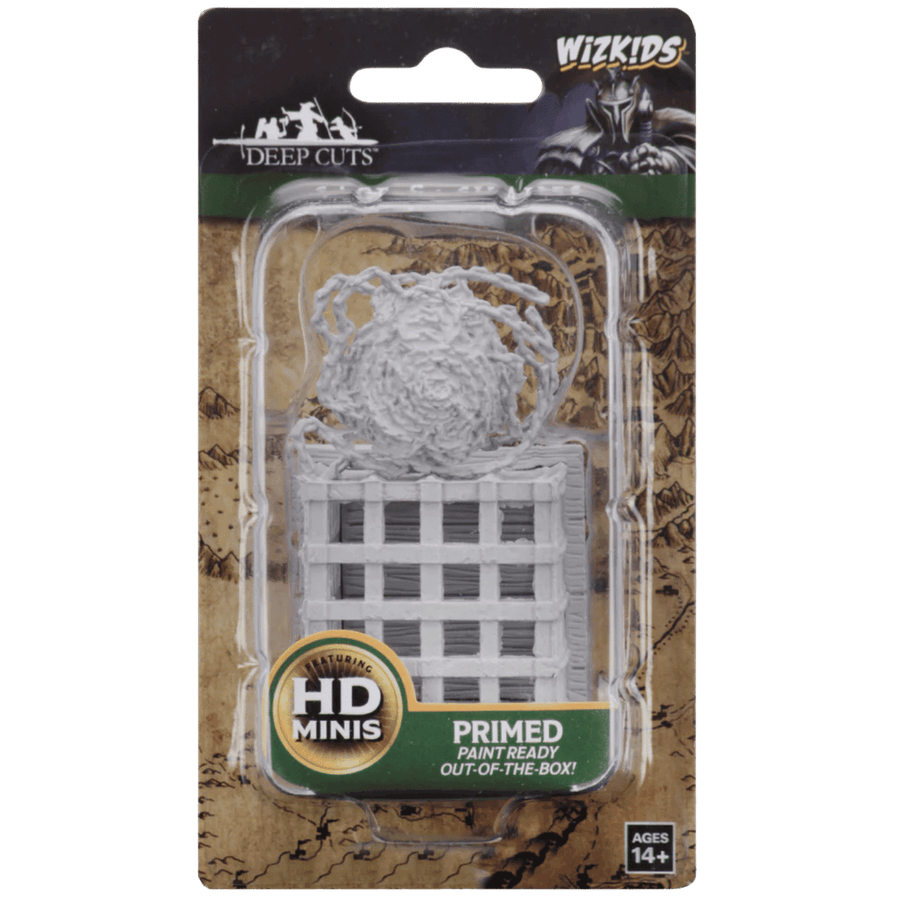 Wizkids Deep Cuts Unpainted Miniatures: Cage & Chains