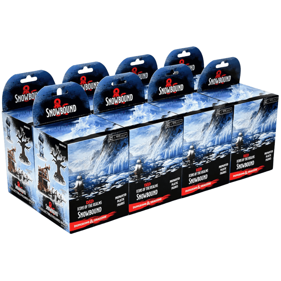 Dungeons & Dragons Miniatures: Icons of the Realms #19 - Snowbound Booster Brick (8)