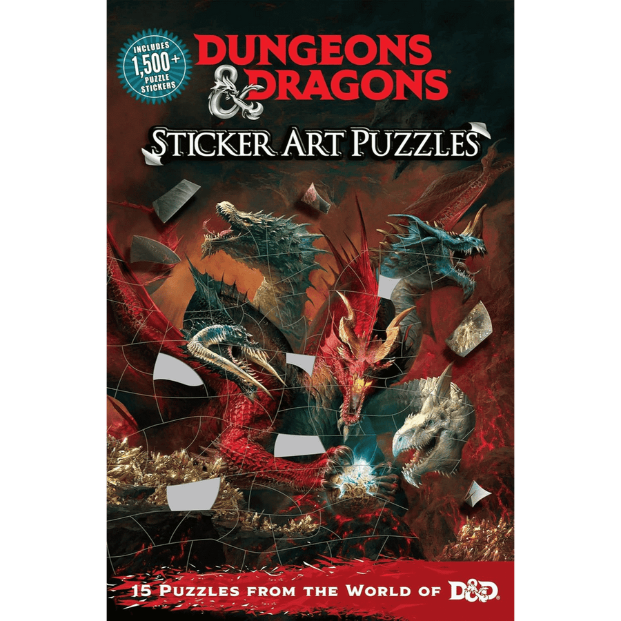 Dungeons & Dragons: Sticker Art Puzzles