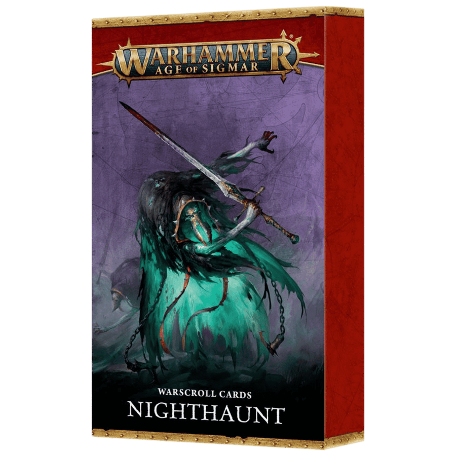 Warhammer Age of Sigmar: Nighthaunt - Warscroll Cards (4th Edition)