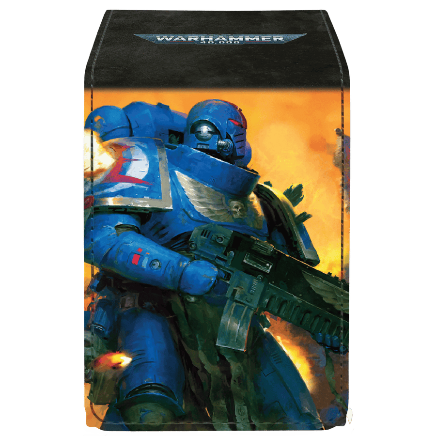 Ultra Pro Deck Box: Warhammer 40K Space Marines - Adeptus Astartes (Alcove Flip)