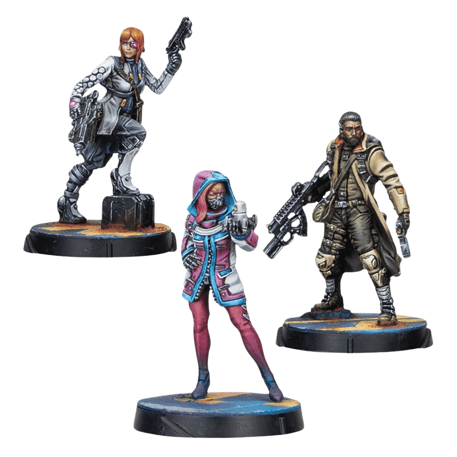 Infinity: Code-One - Obsidian Head - Dire Foes Mission Pack Delta
