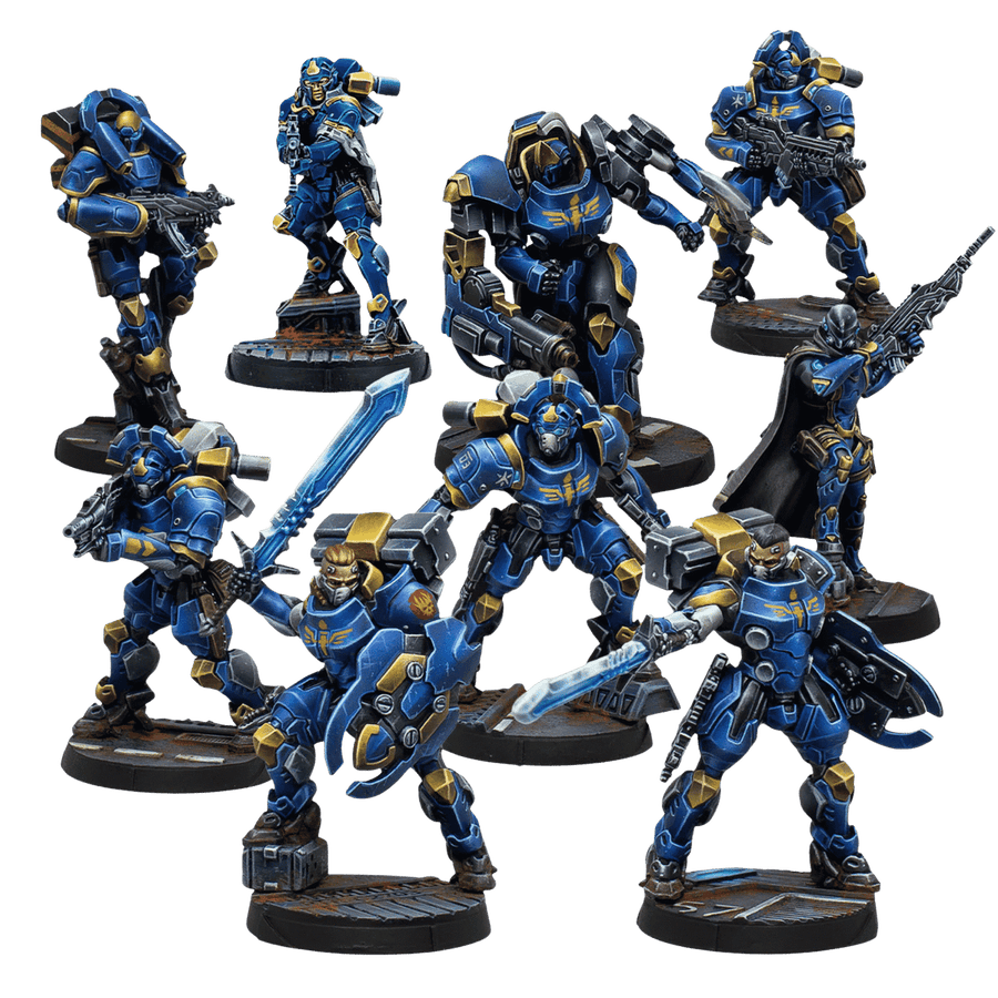 Infinity: O-12 - Torchlight Brigade Action Pack