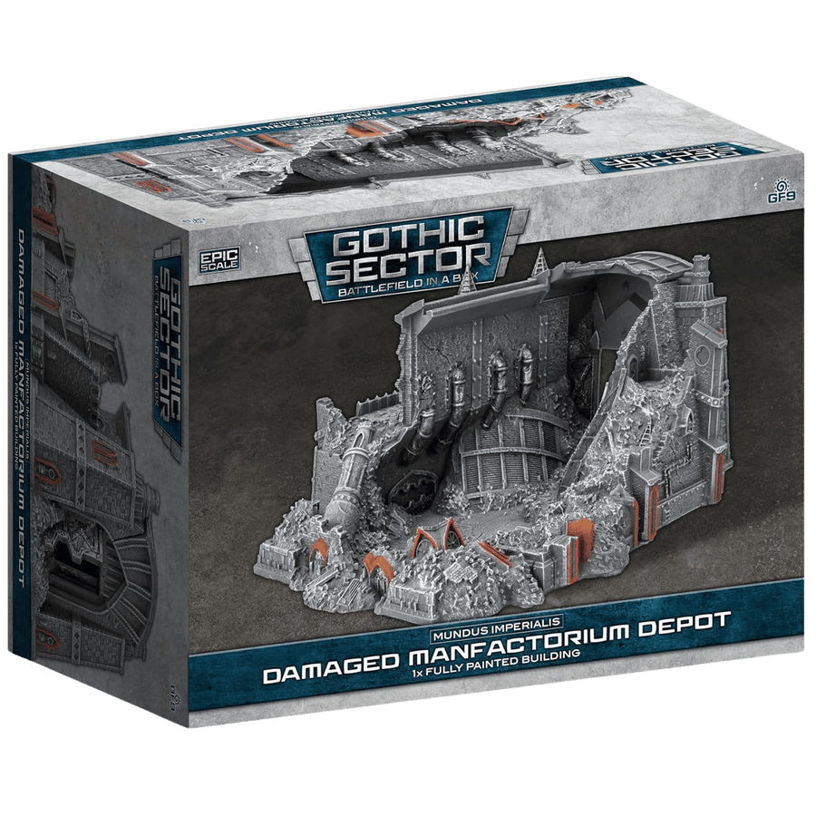 Battlefield in a Box: Gothic Sector - Mundus Imperialis: Damaged Manufactorium Depot