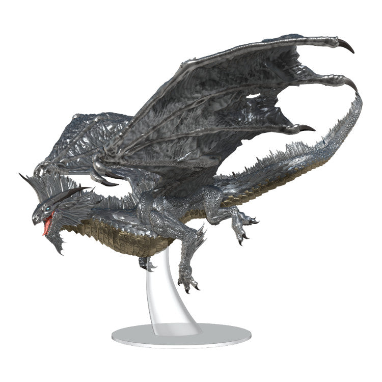Dungeon & Dragons Nolzur's Marvelous Unpainted Miniatures: Adult Silver Dragon