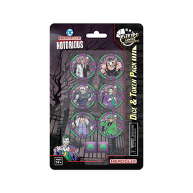 DC HeroClix: Notorious - Dice & Token Pack