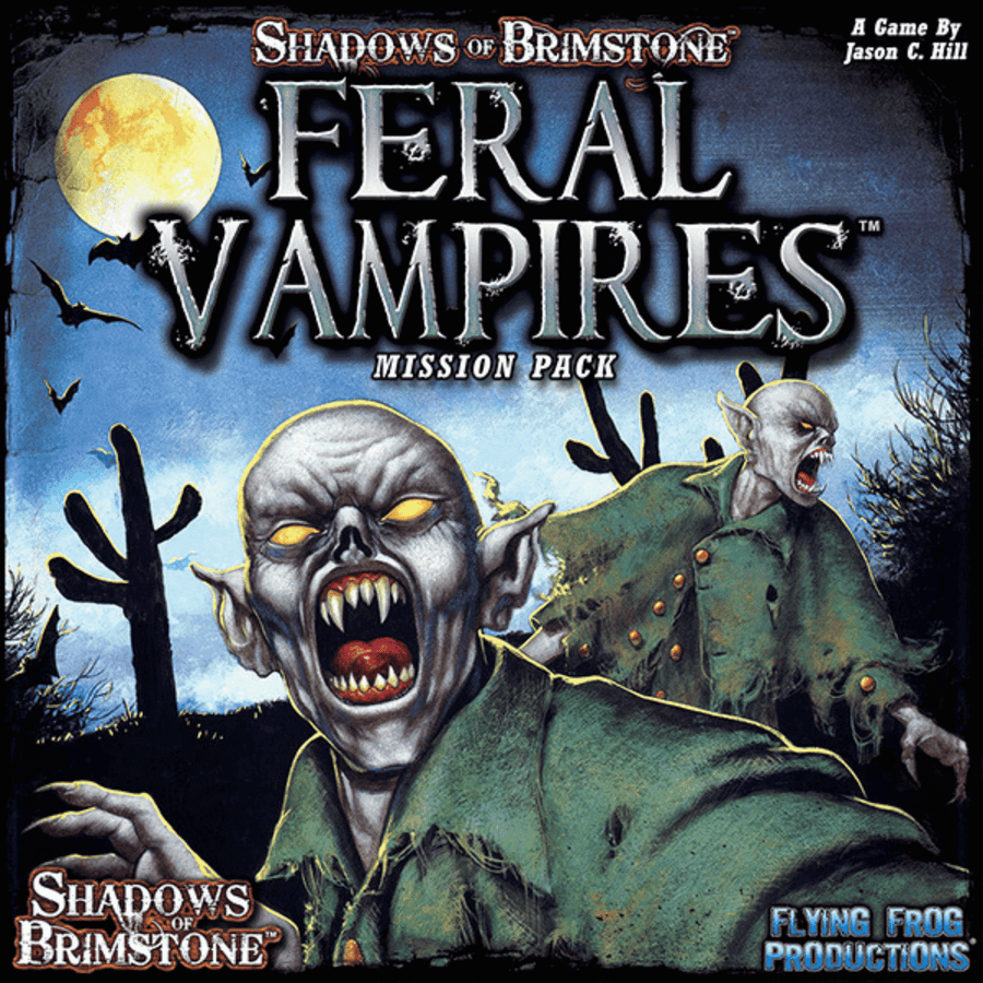 Shadows of Brimstone: Feral Vampires - Mission Pack (PREORDER)