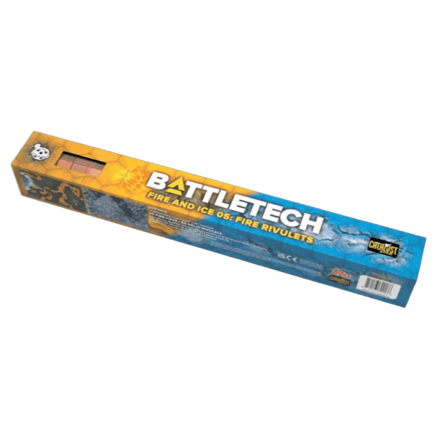 BattleTech: BattleMat - Fire & Ice 05 - Fire Rivulets