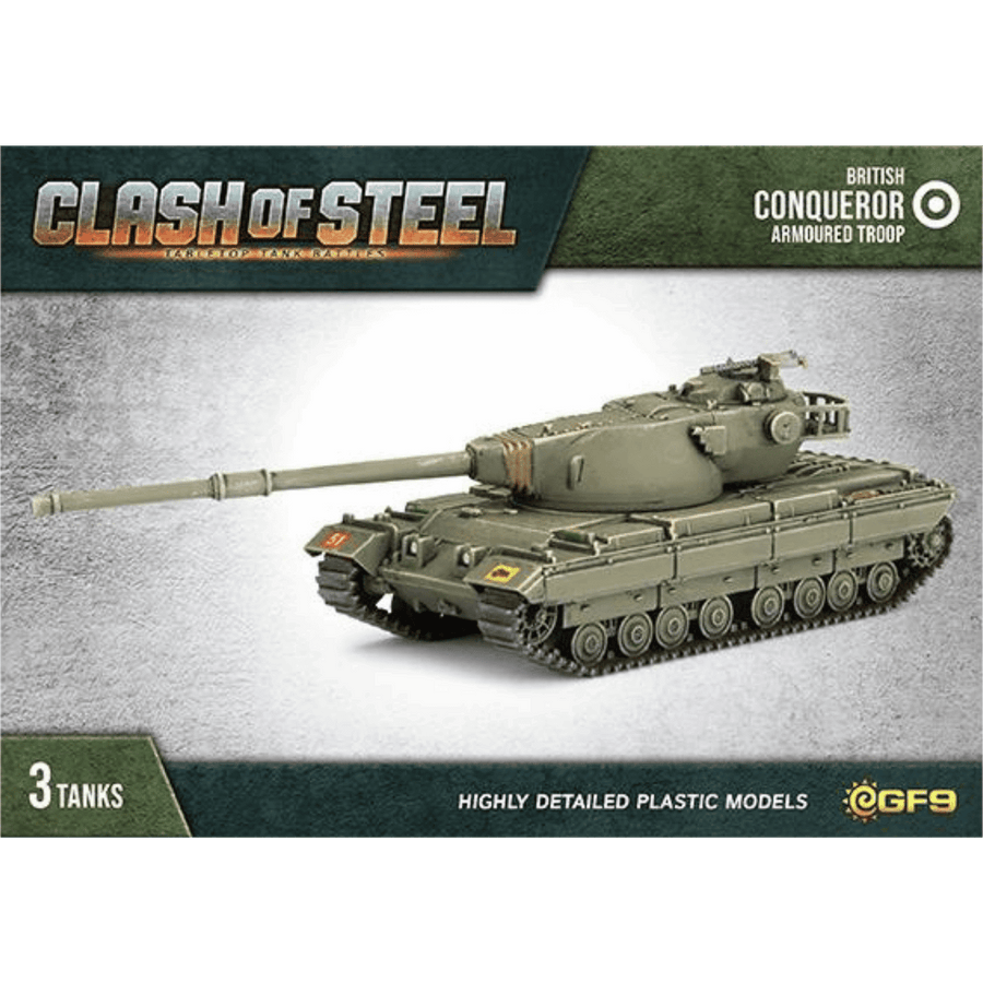 Clash of Steel: British - Conqueror Armoured Troop