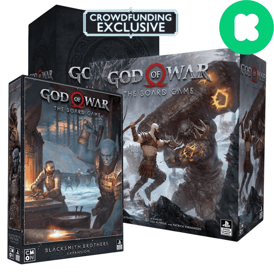 God of War: The Board Game - Demigod Pledge (Kickstarter Edition) (PREORDER)