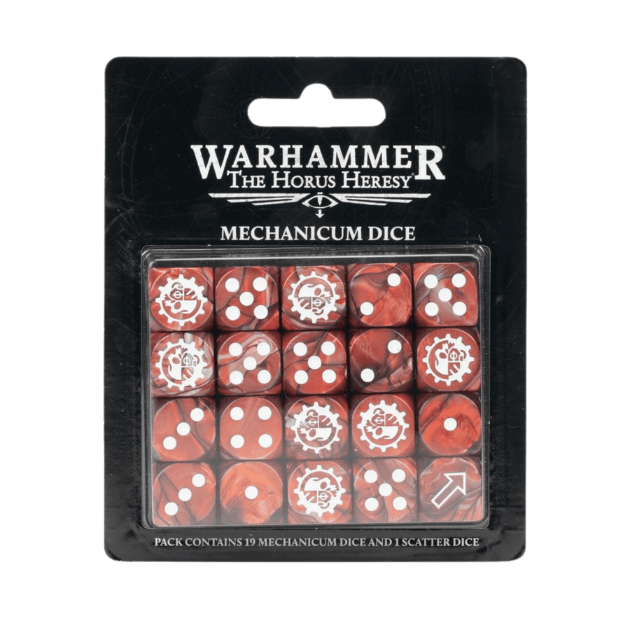 Warhammer The Horus Heresy: Mechanicum Dice Set