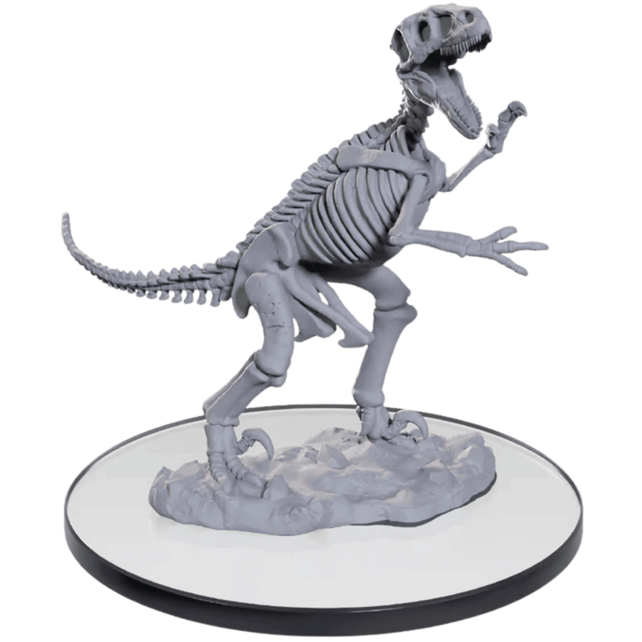 Wizkids Deep Cuts Unpainted Miniatures: Skeletal Raptor