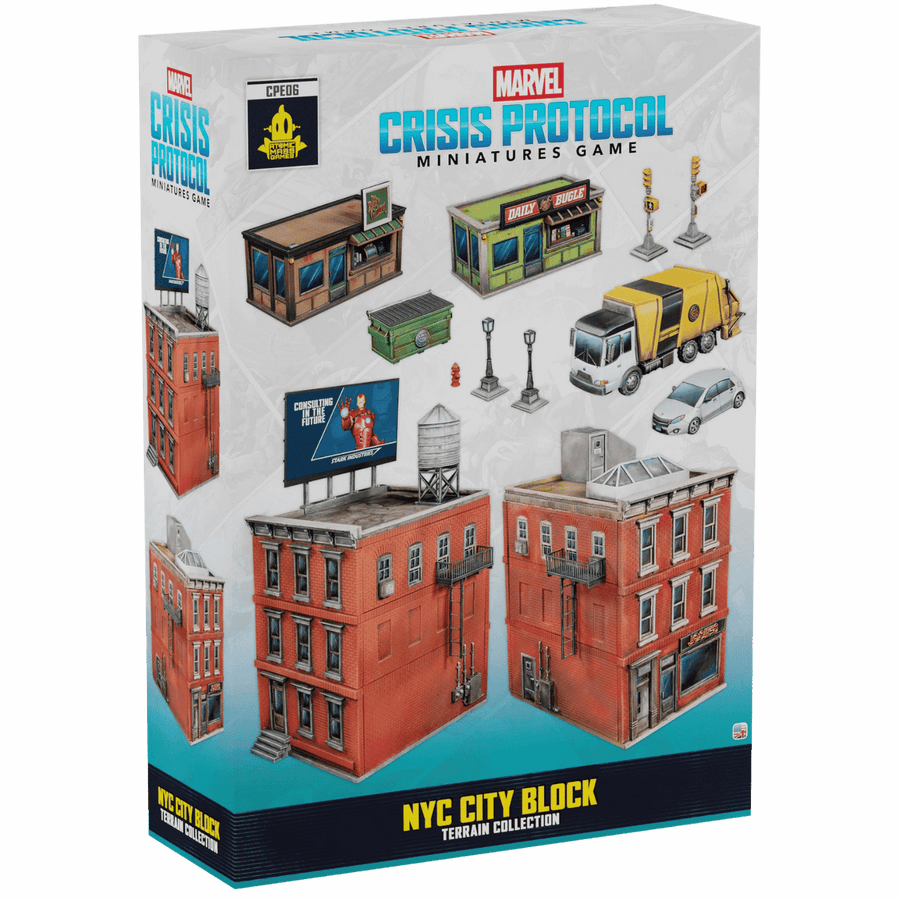 Marvel: Crisis Protocol - NYC City Block - Terrain Collection