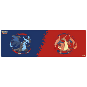 Ultra Pro Playmat: Pokemon - Mega Charizard X & Mega Charizard Y (8ft)