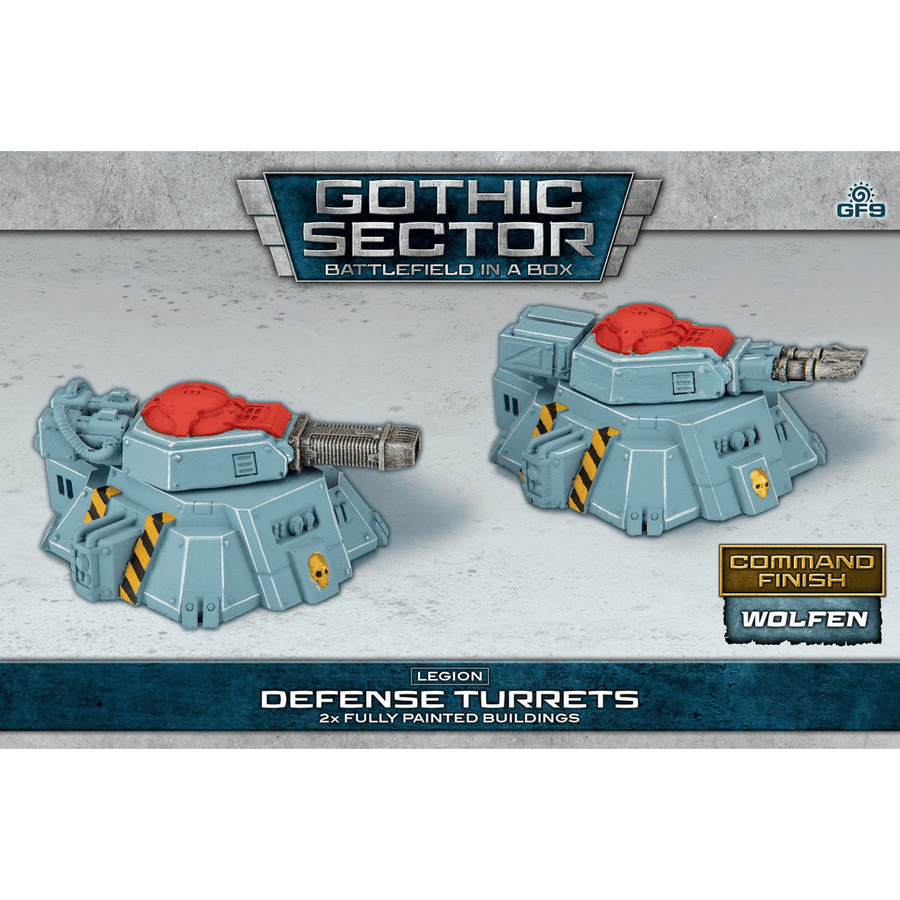 Battlefield in a Box: Gothic Sector - Legion Defense Turrets (Wolfen) (PREORDER)
