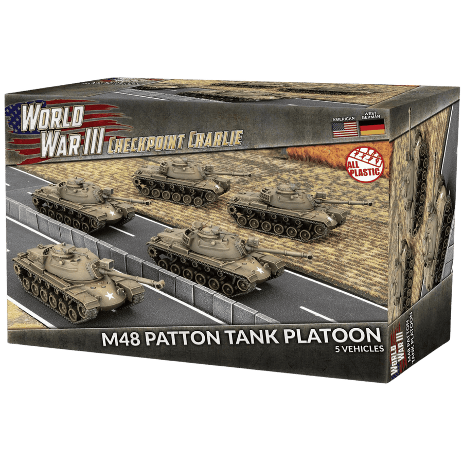World War III: Checkpoint Charlie - M48 Patton Tank Platoon