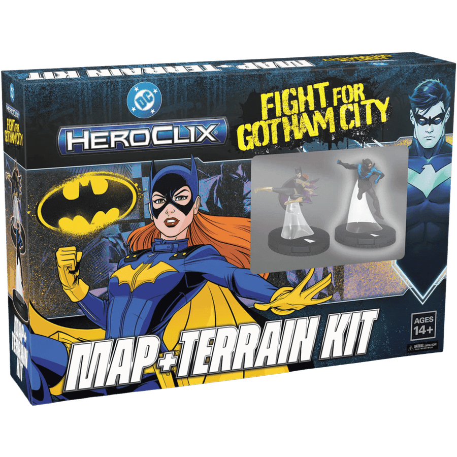 DC HeroClix: Fight for Gotham City - Map & Terrain Kit