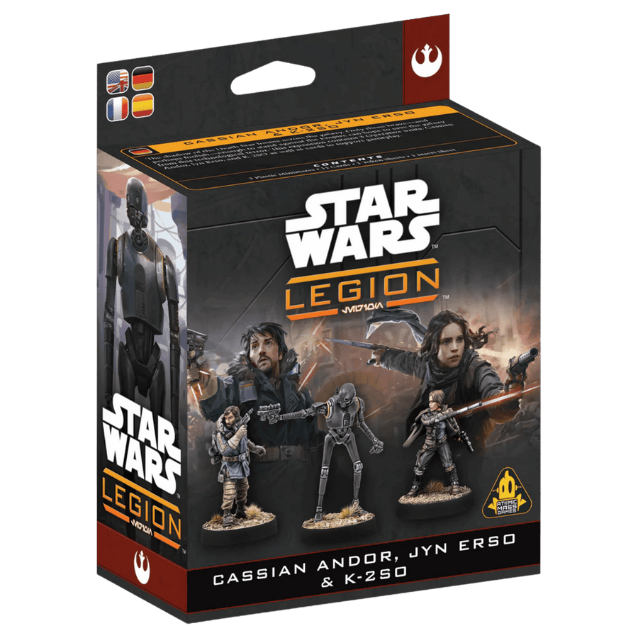 Star Wars: Legion - Cassian Andor, Jyn Erso & K-2SO