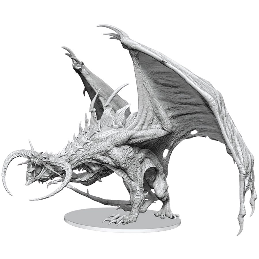 Pathfinder Battles Deep Cuts Miniatures: Diabolic Dragon (Unpainted)