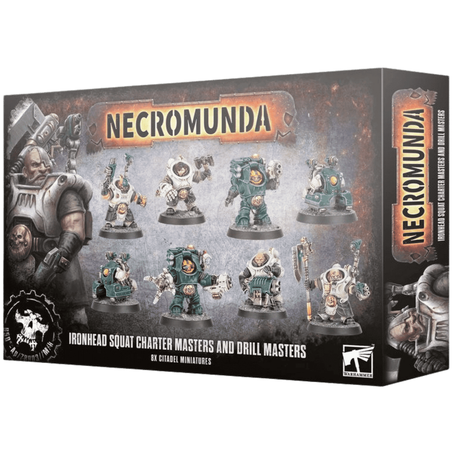 Necromunda: Ironhead Squat Charter Masters and Drill Masters
