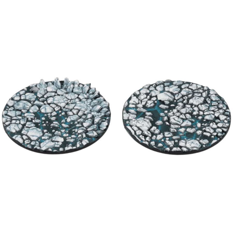 GamersGrass: Battle Ready Toppers - Frost Lake - Round 60mm (2ct)