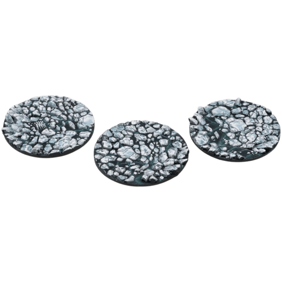 GamersGrass: Battle Ready Toppers - Frost Lake - Round 50mm (3ct)