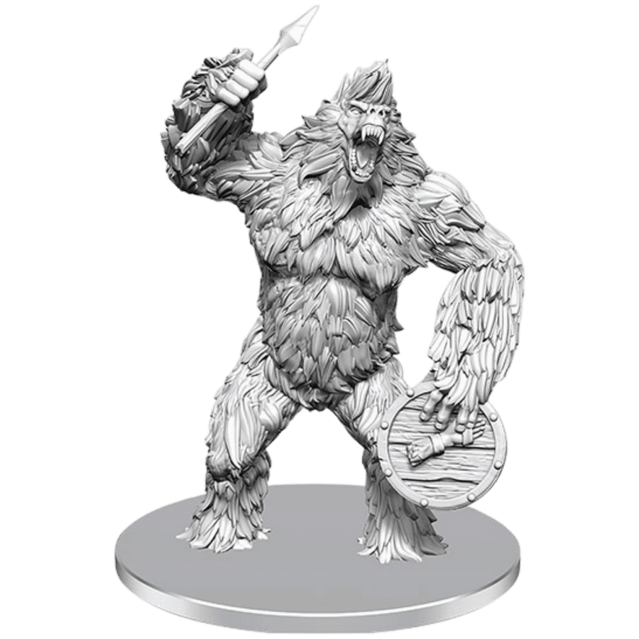 Dungeons & Dragons: Nolzur's Marvelous Miniatures - Classic Yeti (Unpainted)