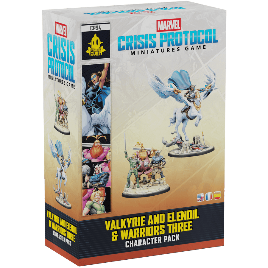 Marvel: Crisis Protocol - Valkyrie and Elendil & Warriors Three Character Pack