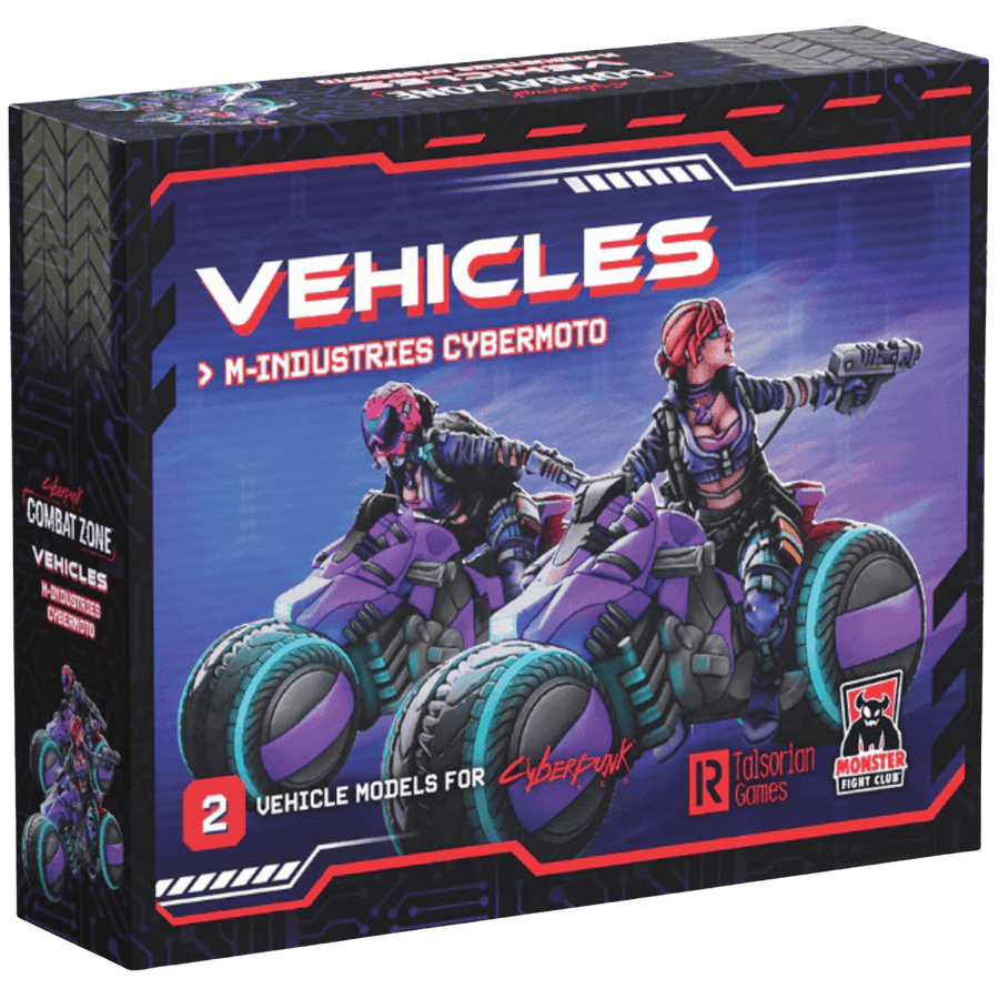 Cyberpunk RED: Combat Zone - M-Industries Cybermoto (PREORDER)