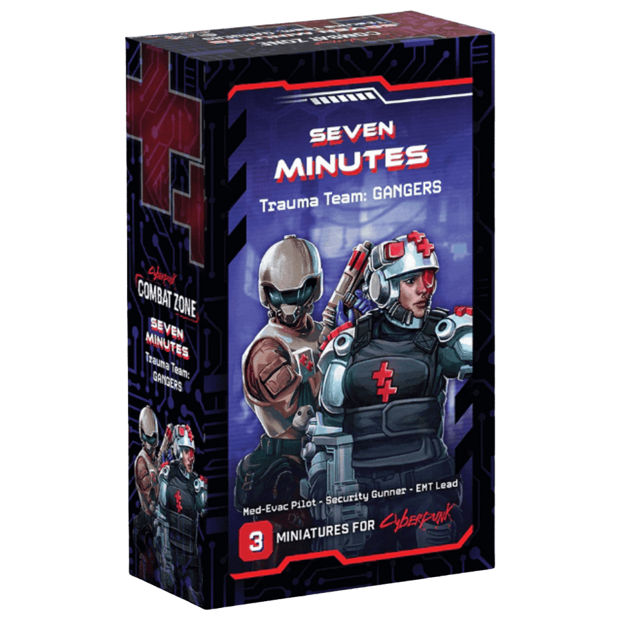 Cyberpunk RED: Combat Zone - Seven Minutes, Trauma Team Gangers (PREORDER)
