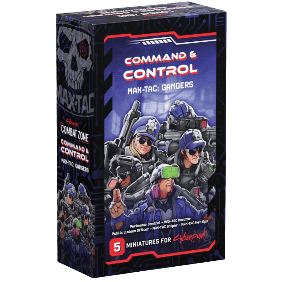 Cyberpunk RED: Combat Zone - MAX-TAC Gangers - Command & Control