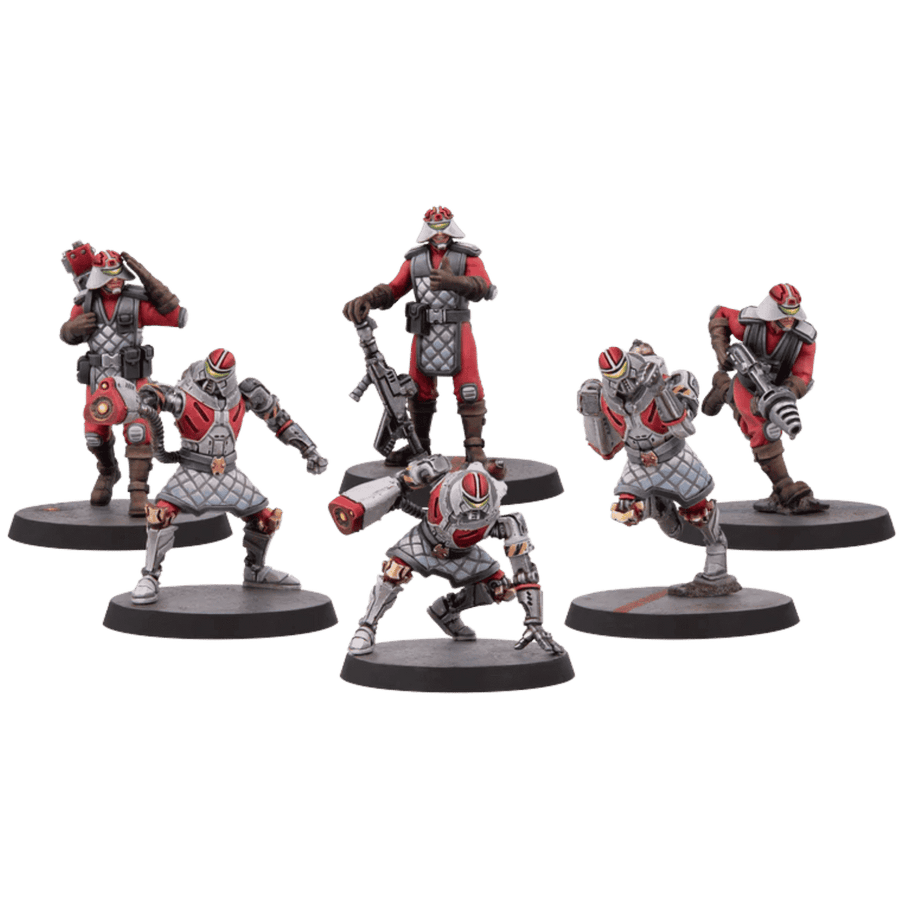 Paranoia: Five Clones From Alpha Complex: Vulture Squad Miniatures
